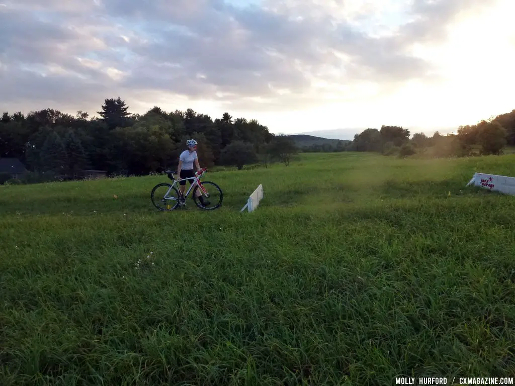 Ladies got a chance to practice their skills in a fun, casual environment at the first women\'s cyclocross clinic.