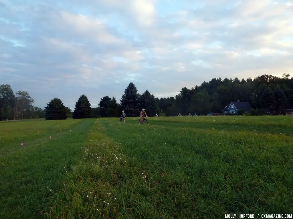 Ladies got a chance to practice their skills in a fun, casual environment at the first women\'s cyclocross clinic.