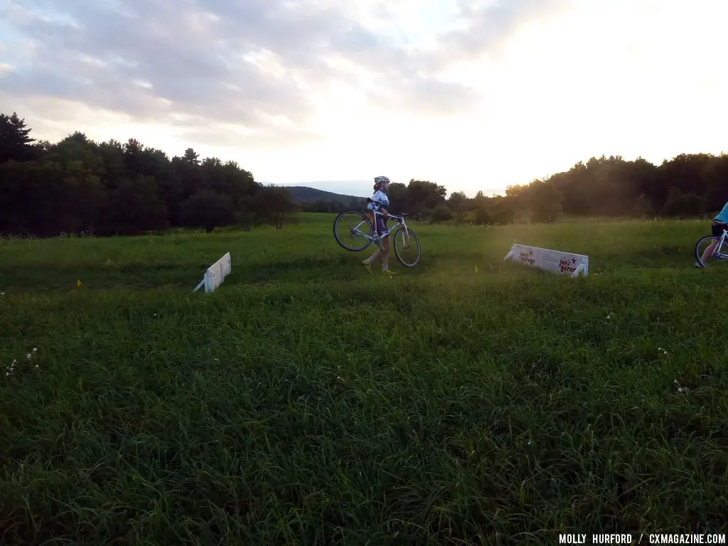 Ladies got a chance to practice their skills in a fun, casual environment at the first women\'s cyclocross clinic.