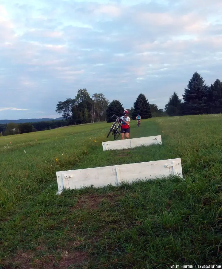 Ladies got a chance to practice their skills in a fun, casual environment at the first women\'s cyclocross clinic.