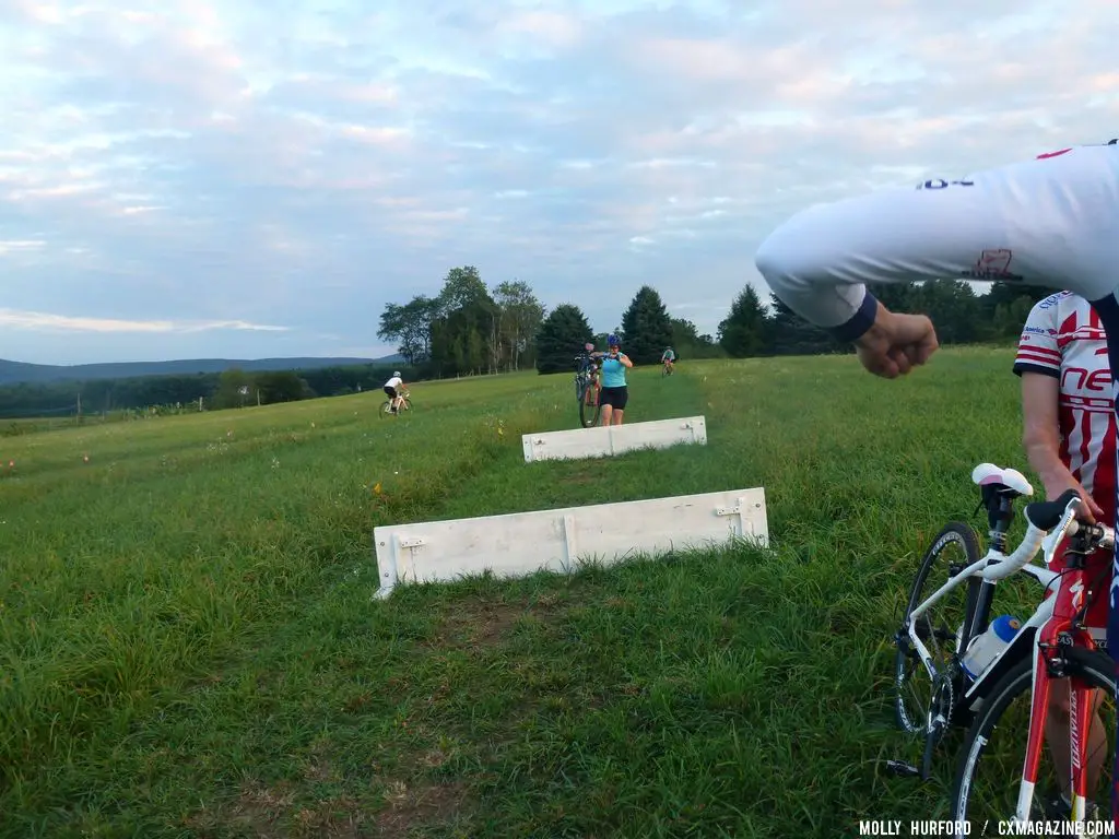 Ladies got a chance to practice their skills in a fun, casual environment at the first women\'s cyclocross clinic.