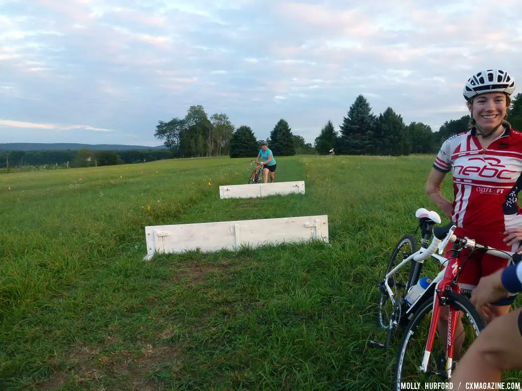 Ladies got a chance to practice their skills in a fun, casual environment at the first women\'s cyclocross clinic.