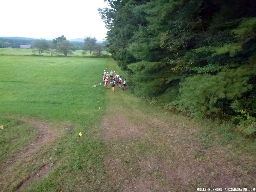 Ladies got a chance to practice their skills in a fun, casual environment at the first women\'s cyclocross clinic.