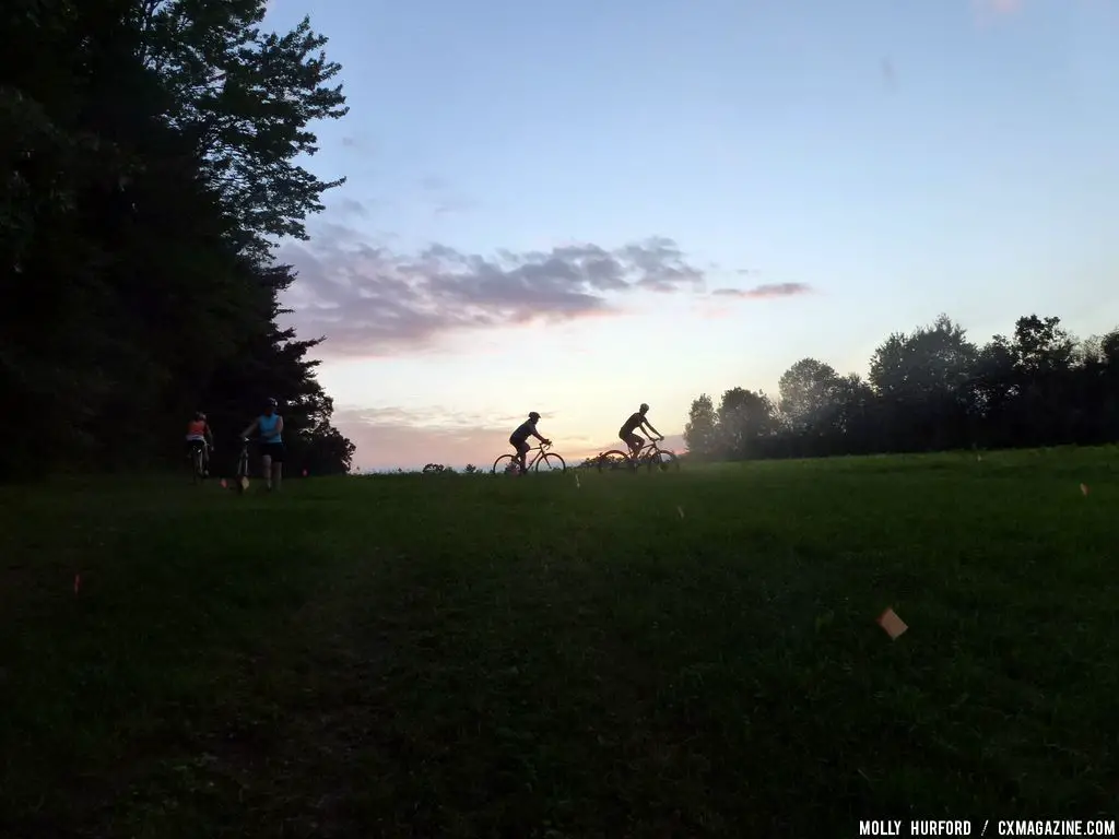 Ladies got a chance to practice their skills in a fun, casual environment at the first women\'s cyclocross clinic.