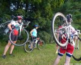 Ladies got a chance to practice their skills in a fun, casual environment at the first women's cyclocross clinic.