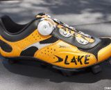 Lake Cycling's MX331 cyclocross shoe, in Dutch Orange, coming this 2013 season. © Cyclocross Magazine