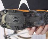 Lake Cycling's MX331 cyclocross shoe's sole, with optional eight stud locations. © Cyclocross Magazine