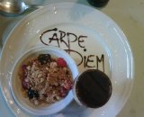 Carpe Diem...and Tiramisu! Courtesy Lars Boom 