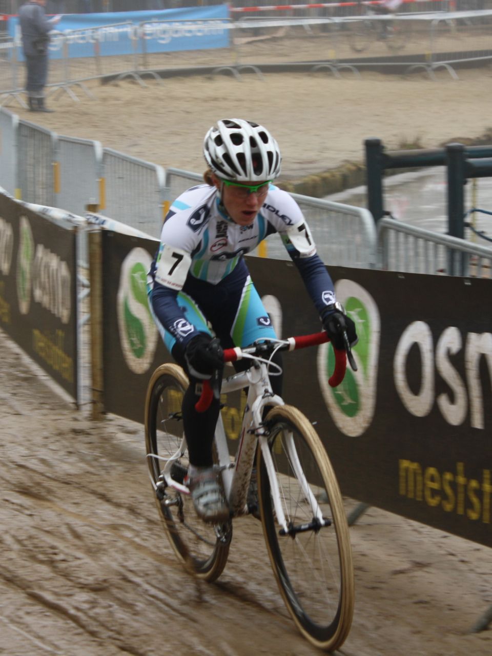 GVA Series leader Pavla Havlikova in the sand ? Dan Seaton