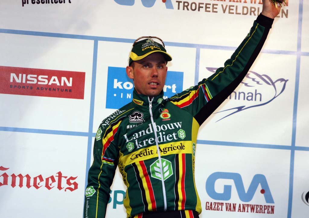 Sven Nys claims the top step in Lille ? Bart Hazen