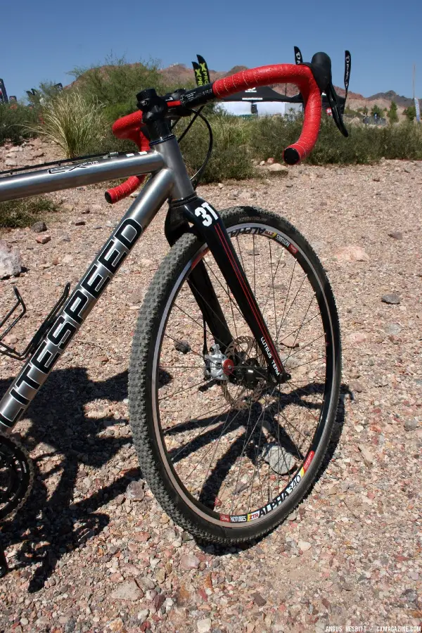 A look at the Litespeed  CX ti. © Cyclocross Magazine