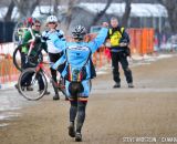 Happy to be done in the 45-49 and 50-54 at the 2014 National Cyclocross Championships. © Steve Anderson