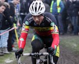 Sven Nys was on a great ride until a mishap in the pits ruined his shot at the win © Bart Hazen 