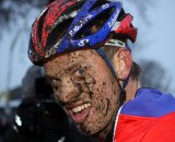 Lars Boom looks happy to be back to cyclocross © Bart Hazen 