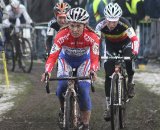 Daphny van den Brand leads Sanne Cant and Sanne van Paassen © Bart Hazen