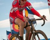 Heading to the win in U23 2014 Cyclocross National Championships. © Steve Anderson