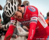 Happy to be finished in U23 2014 Cyclocross National Championships. © Steve Anderson