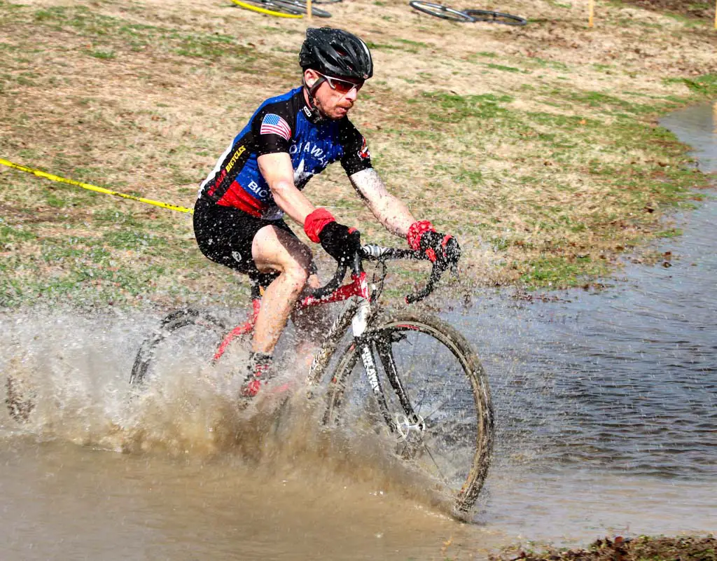 Andy Beres pushes through the water ? Matthew Haughey