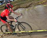 Linda Sone in the sandpit puddle, Cat 3 Men's race ? Matthew Haughey