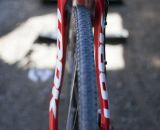 Generous front fork clearance should keep Ali Goulet rolling in Louiville this year. ©Cyclocross Magazine