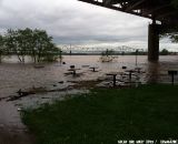 The Ohio River is still rising and expected to crest Thursday.  © Mary and Nolan Boyd