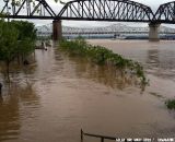 The Ohio River is still rising and expected to crest Thursday. © Mary and Nolan Boyd