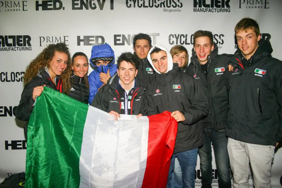 Italian National team at the Louisville 2013 Foam Party. © William Huston