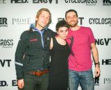 The CXM crew: John Proppe, Molly Hurford and Robbie Carver at the Louisville 2013 Foam Party. © William Huston