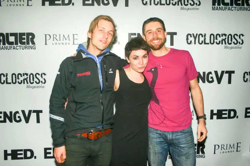 The CXM crew: John Proppe, Molly Hurford and Robbie Carver at the Louisville 2013 Foam Party. © William Huston