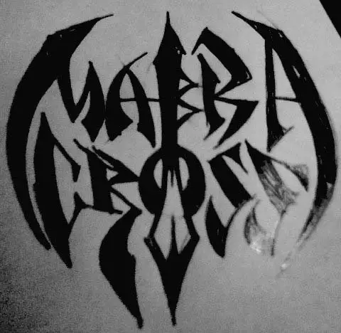 MABRAcross death metal logo ? Jim Ventosa