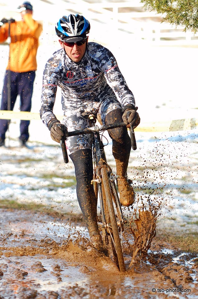 Splashing through the mud ? Tom Olesnevich