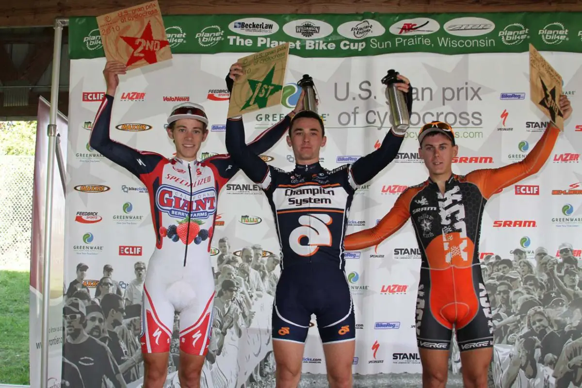 The U23 podium © Amy Dykema