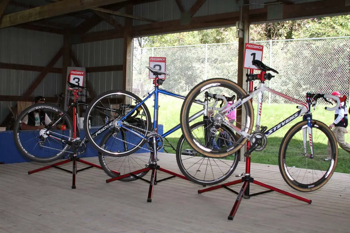 The race-winning bikes © Amy Dykema