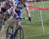 Georgia Gould and Sue Butler on the first lap © Amy Dykema