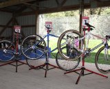 The race-winning bikes © Amy Dykema