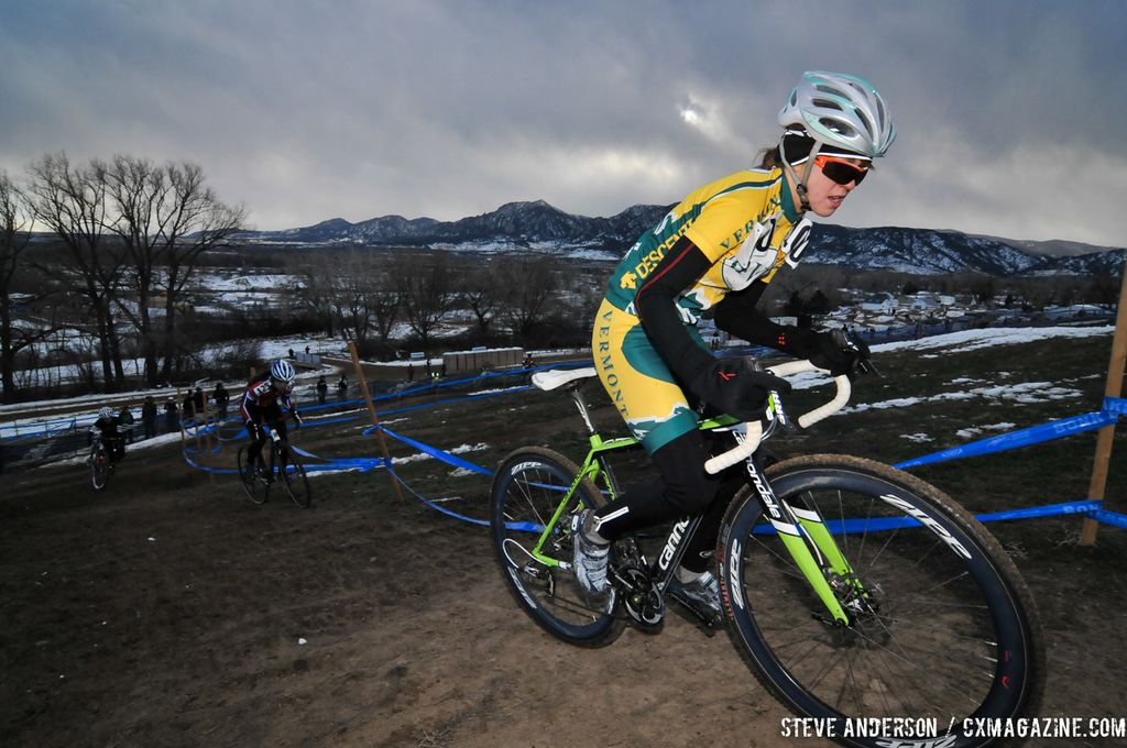 UVM in the first ever Collegiate Relay at the 2014 National Cyclocross Championships. © Steve Anderson