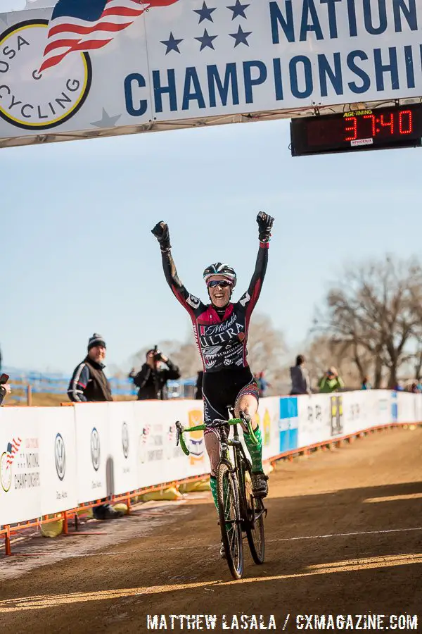 Masters Women 35-39, 2014 Cyclocross National Championships. © Matthew Lasala