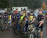 The team lines up for the Barton Cross Crusade ©Bill Warburton