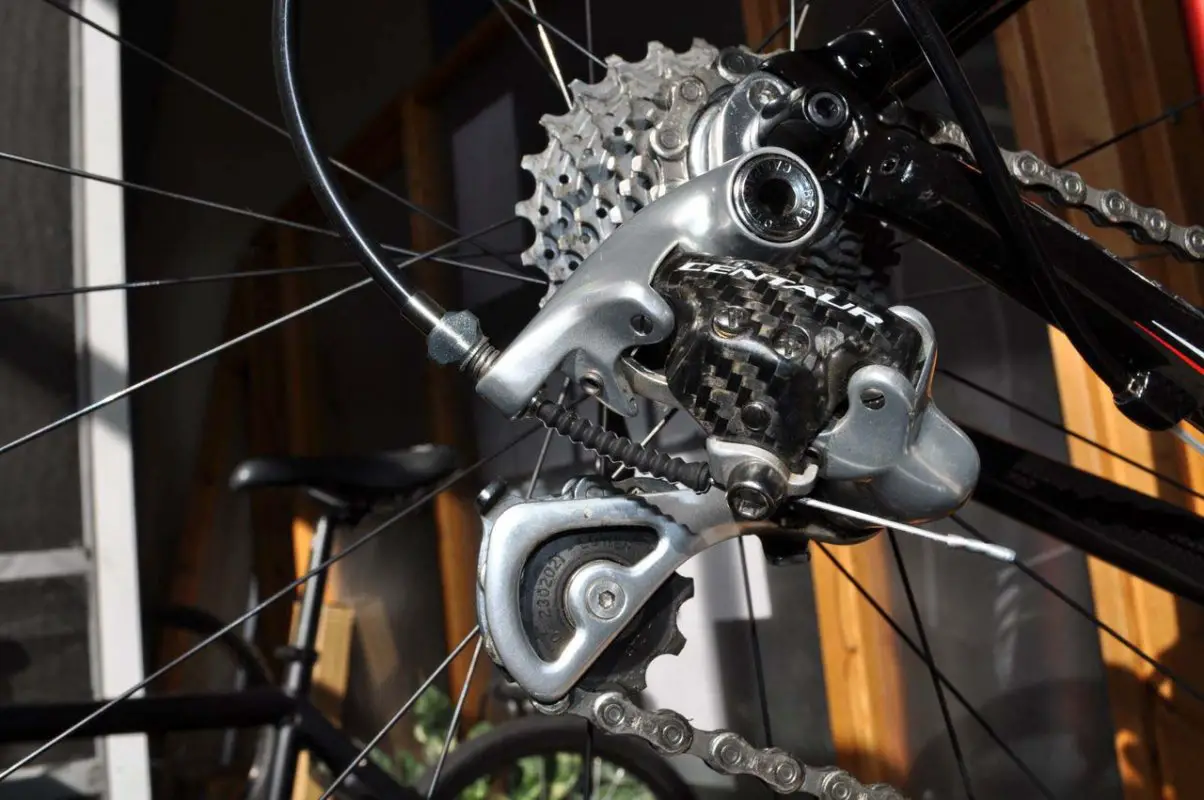 Gore rear derailleur setup © Daimeon Shanks