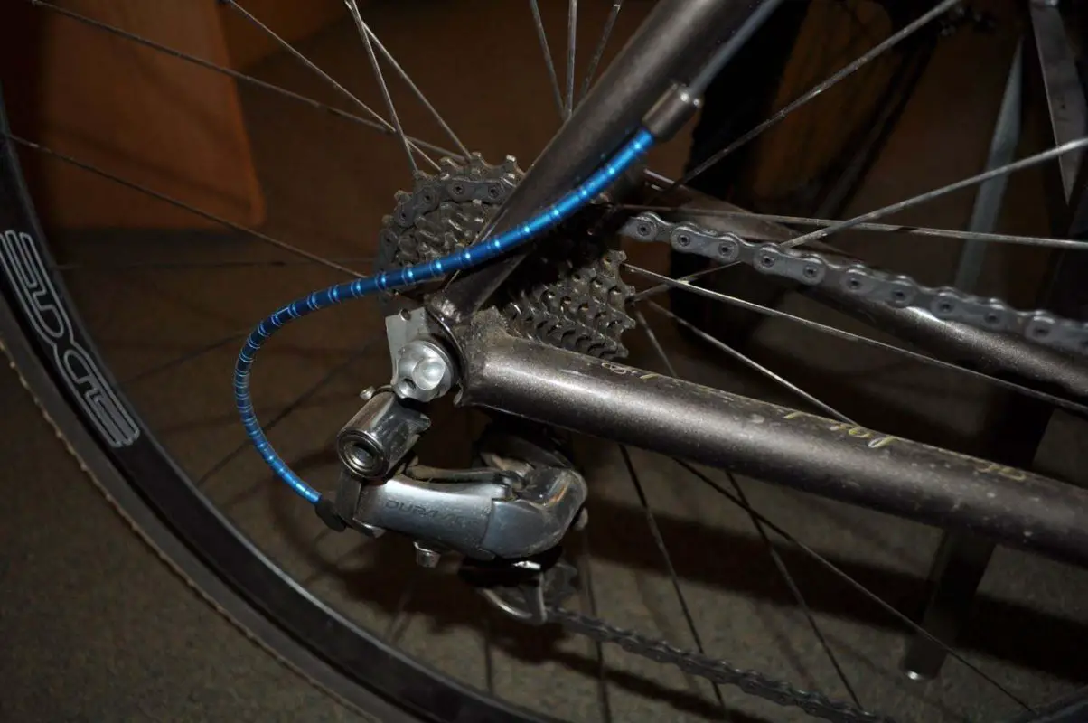 Nokon rear derailleur setup © Daimeon Shanks