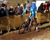 Stybar tripods his way around a corner