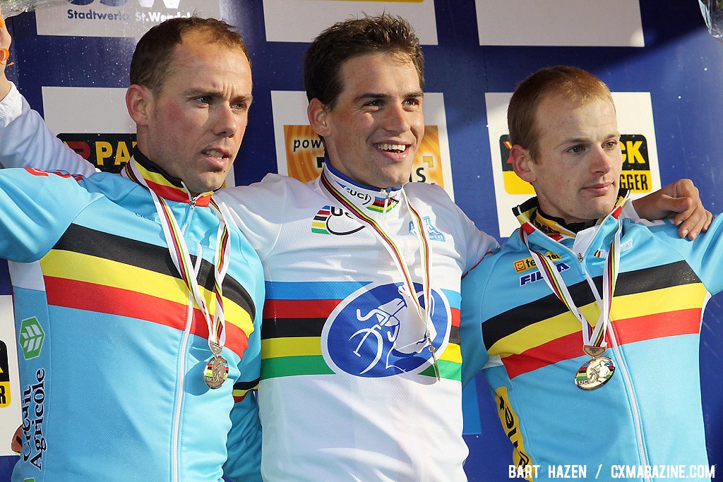Nys, Stybar, and Pauwels.