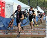 Allen Krughoff got the holeshot, and just might win the contract. ©Cyclocross Magazine