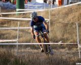 Winding around the tape at the 2012 Raleigh Midsummer Night Cyclocross Race. @Cyclocross Magazine