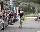 Trebon taking the win. 2012 Raleigh Midsummer Night Cyclocross Race. @Cyclocross Magazine