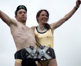 Simms and Mackenzie sport their winning attire © Matthew J. Clark/www.strfilms.com