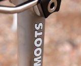 A Moots wouldn't be complete without a Moots titanium stem or seatpost. © Cyclocross Magazine