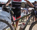 Overend and his title-winning bike © Amy Dykema