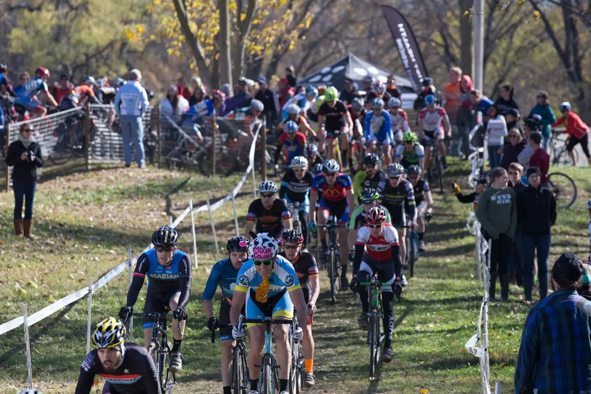 Total event registration neared 1000 racers per day at the Derby City Cup, with a few categories hosting more than 100 entrants. © Wil Matthews