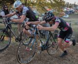 Ryan Trebon and Jeremy Powers fought for the lead for the entire final lap on Saturday. © Wil Matthews